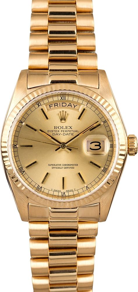 men's rolex presidential replica watch|rolex 18k gold president watch.